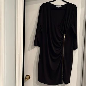 Calvin Klein Exposed Zipper Dress